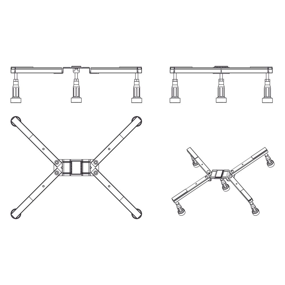 Mepa Duschwannenfuß BW ECO für Stahl- und Acrylduschwannen... MEPA-150152 4027952021569 (Abb. 2)