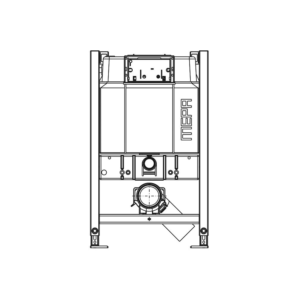 Mepa nextVIT WC-Element UP-Spülkasten Sanicontrol B31, Systembauhöhe 85mm... MEPA-511105 4027952027165 (Abb. 2)