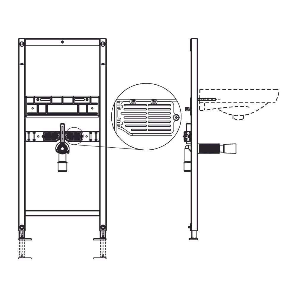 Mepa nextVIT Waschtisch-Element Einlochbatterie ohne Wandscheiben... MEPA-521017 4027952027684 (Abb. 2)