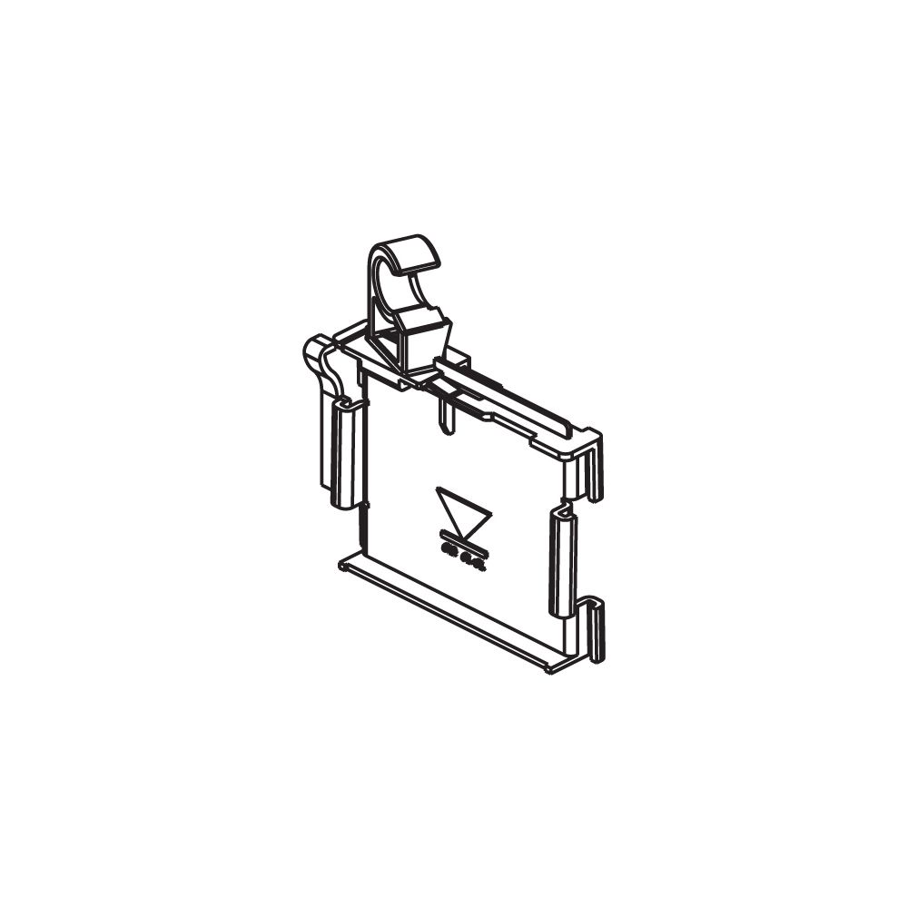 Mepa Füllventilhalterung Unterputz-Spülkasten Typ A31, B31... MEPA-590231 4027952024652 (Abb. 1)