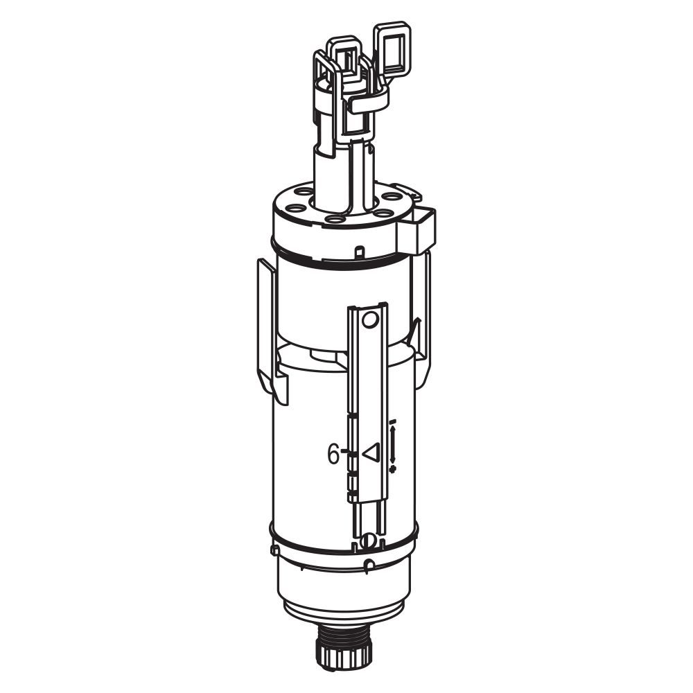 Mepa Ablaufventil für Unterputz-Spülkasten Sanicontrol A31, B31, 2. Generation, 590279... MEPA-590279 4027952026052 (Abb. 2)