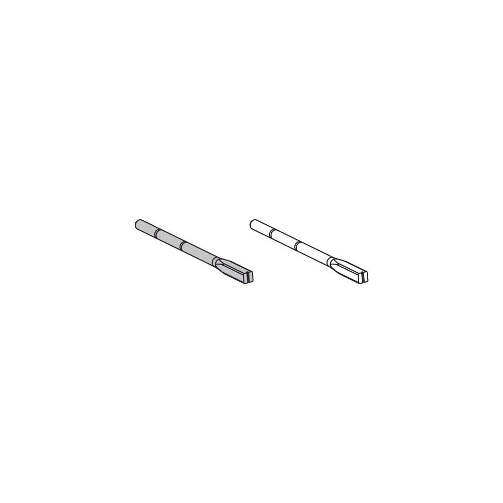 Mepa Reparaturset für WC-Betätigungsplatte Einbaurahmen FB/TEG, A31, B31, P31 und E31, 590... MEPA-590772 4027952028773 (Abb. 2)