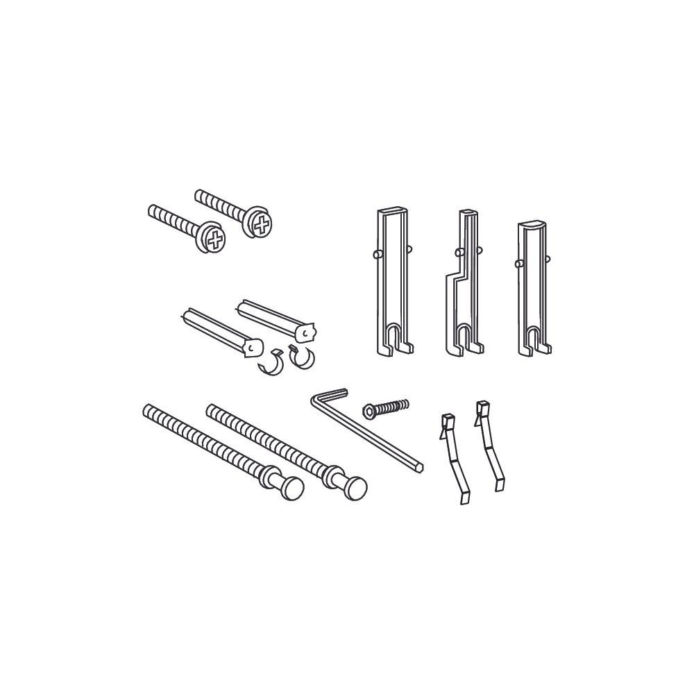 Mepa Reparaturset für WC-Betätigungsplatte, vandalensicher, A11 und A12, 590777... MEPA-590777 4027952028827 (Abb. 2)