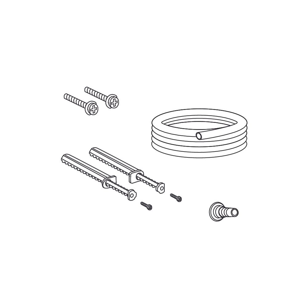 Mepa Reparaturset für WC-Betätigungsplatte Space/Moon B21, 590778... MEPA-590778 4027952028834 (Abb. 2)