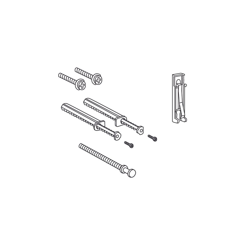 Mepa Reparaturset für WC-Betätigungsplatte Cube, A21 und E21, Start/Stopp, 590779... MEPA-590779 4027952028858 (Abb. 2)