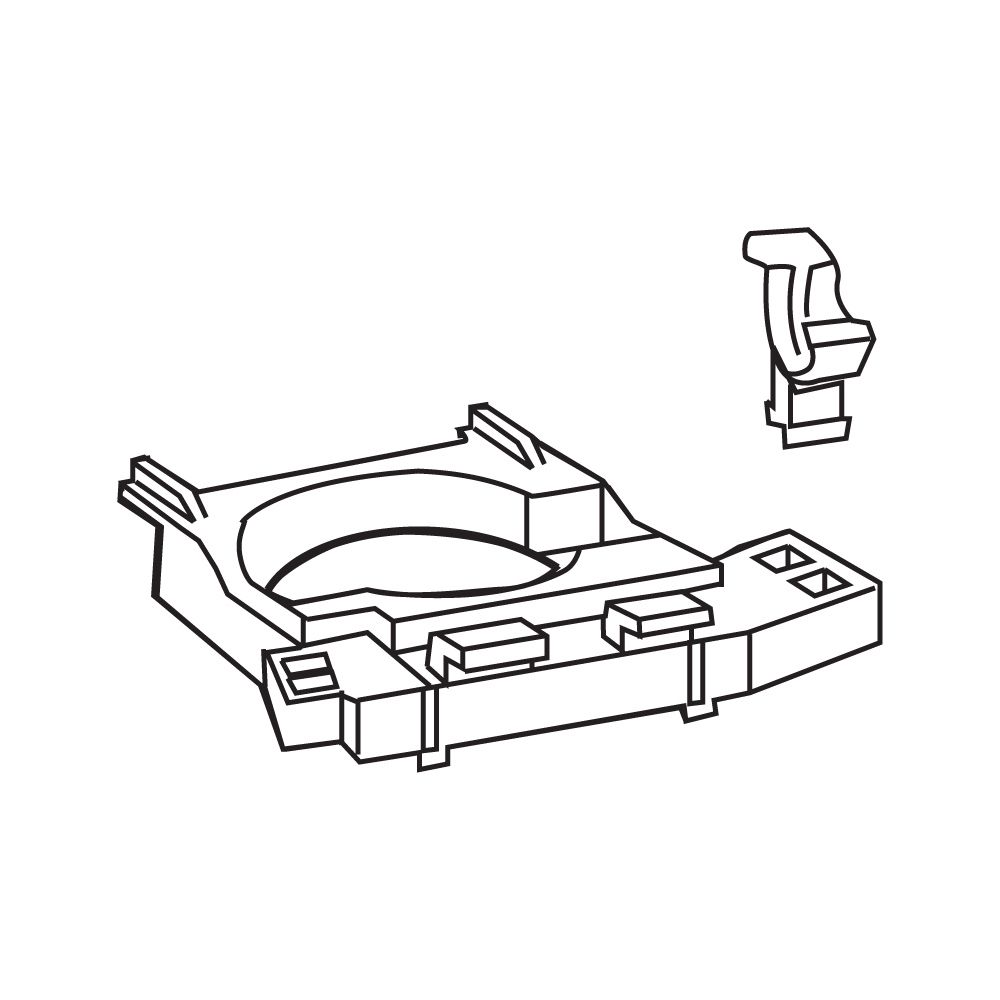 Mepa Lagerbock für Spülkasten Sanicontrol B11, B12, B13 und B14, 590854... MEPA-590854 4027952028643 (Abb. 2)