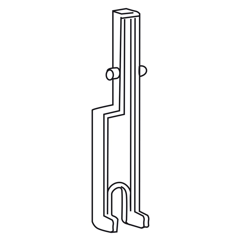 Mepa Kipphebel 2-Mengen, kleine Menge Mepa Wave, vandalensicher... MEPA-590903 4027952024898 (Abb. 1)