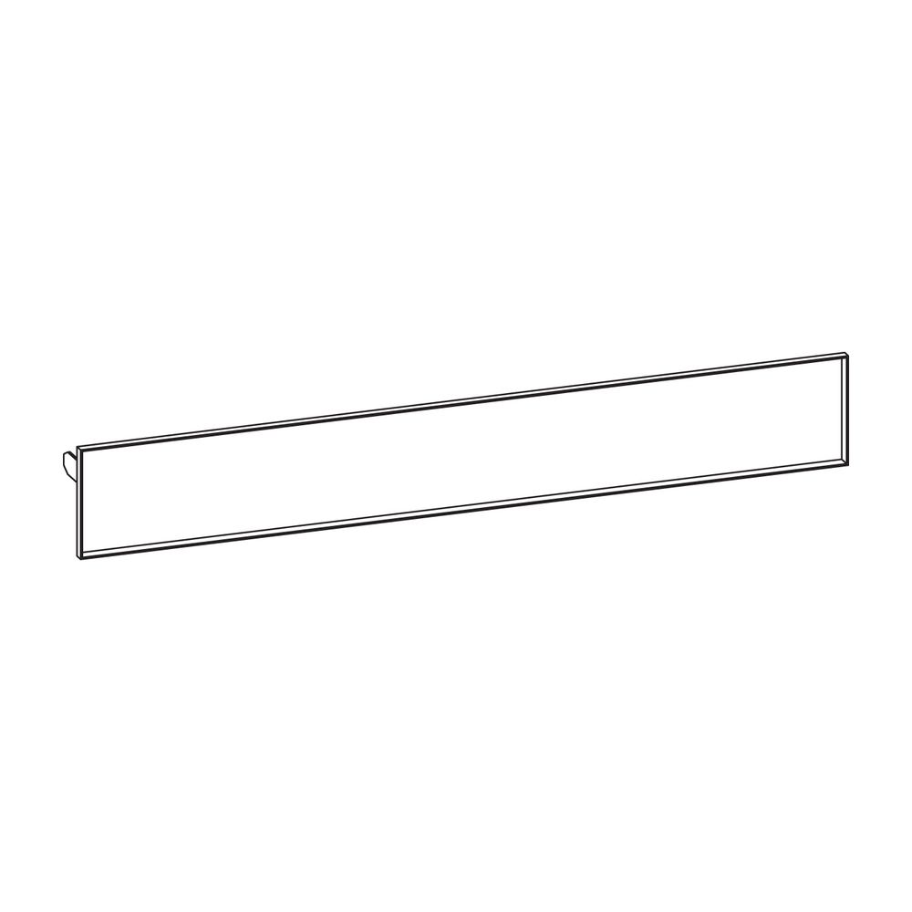 Mepa TersoWall Plan/Fliese mit Top5 Abdeckblende Fliese, Länge 700mm, Edelstahl, 592045... MEPA-592045 4027952026977 (Abb. 2)
