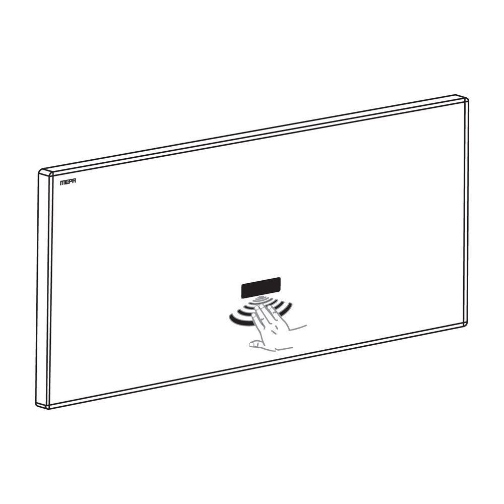 Mepa Sanicontrol WC-Spülautomatic 1040 CWS, Diebstahlschutz, vandalensicher, Edelstahl, Ed... MEPA-785961 4027952024089 (Abb. 2)