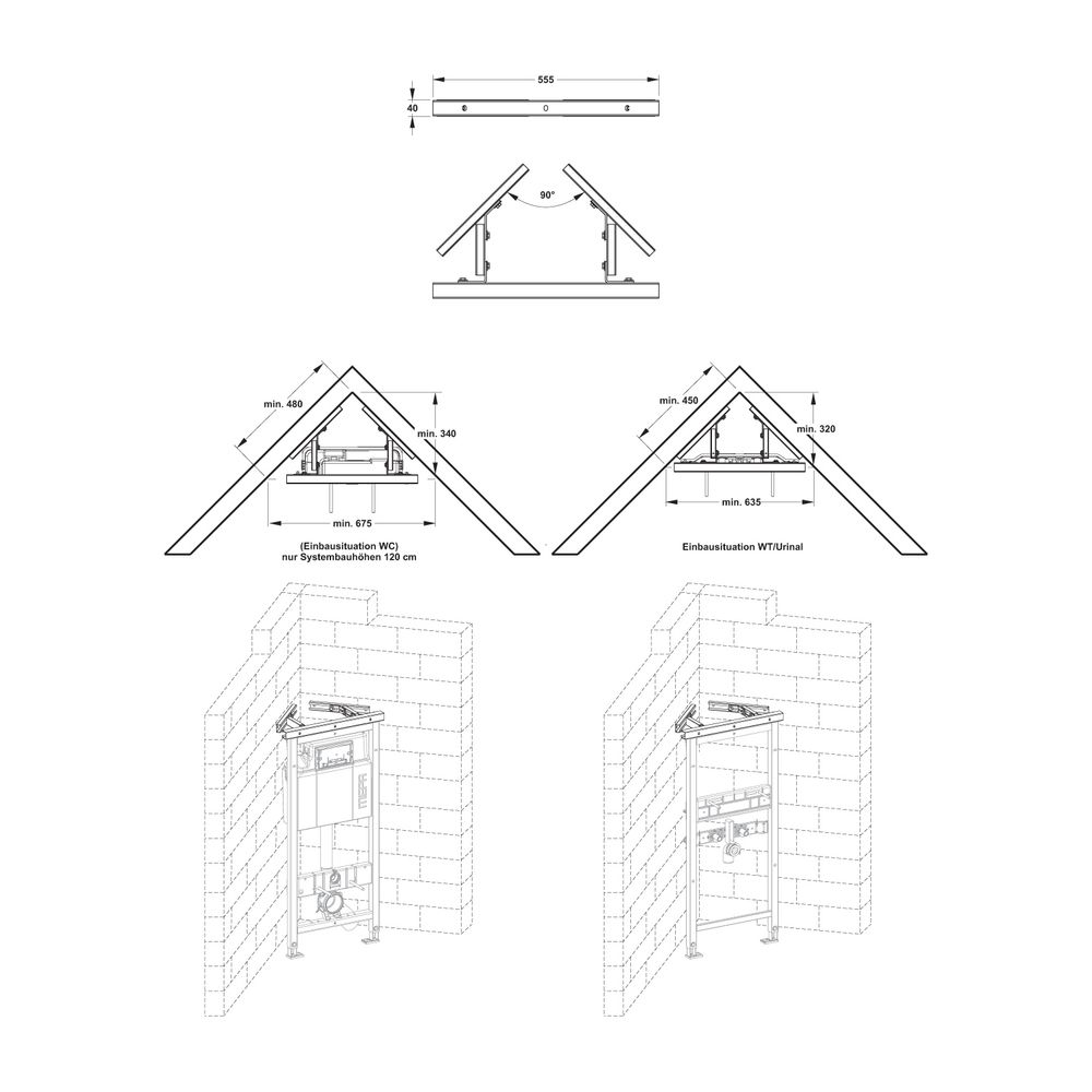 Mepa nextVIT Montagemodul Eckinstallation... MEPA-541024 4027952027912 (Abb. 2)