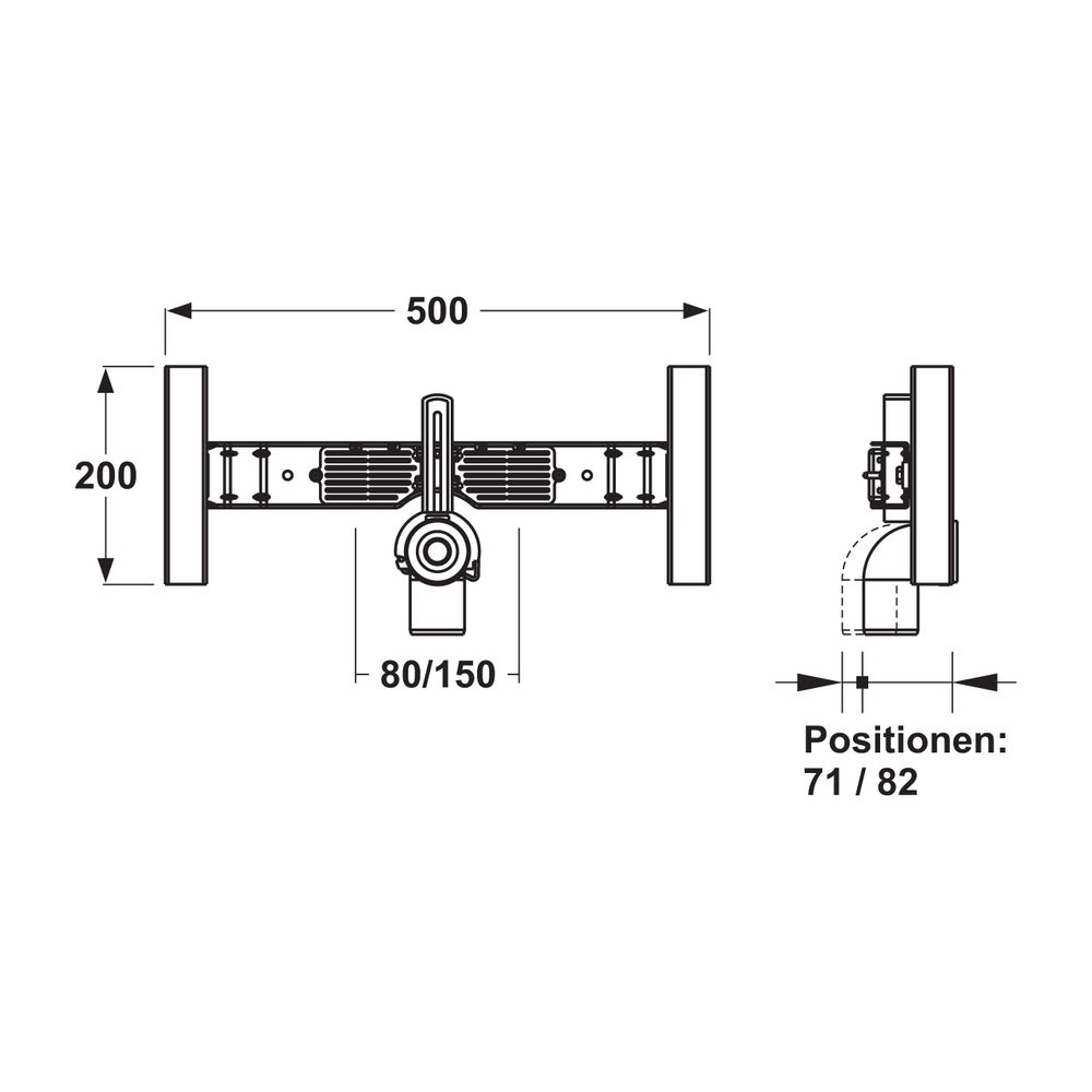 Mepa nextVIT Montagemodul STLBW Waschtisch Einlochbatterie... MEPA-547009 4027952025758 (Abb. 2)