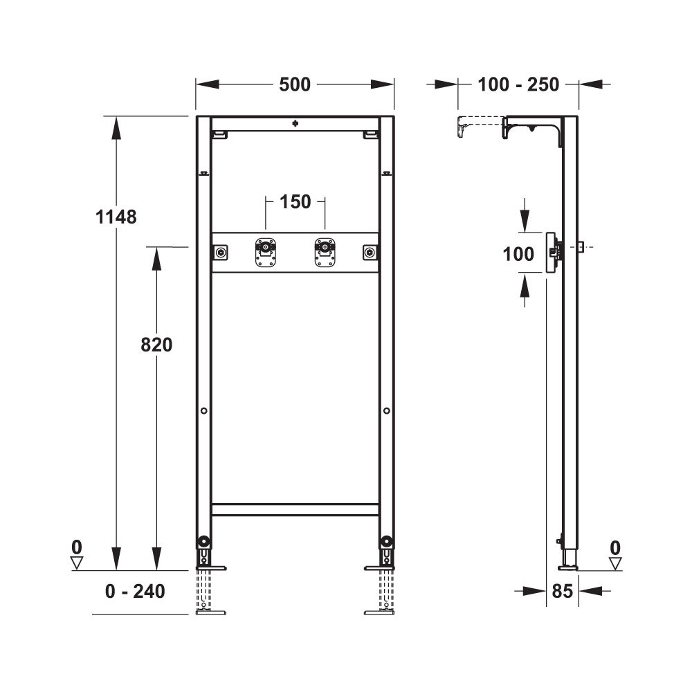 Mepa nextVIT Element Dusch-/Badewannenarmatur Aufputz... MEPA-549014 4027952027967 (Abb. 2)