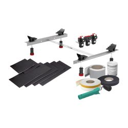 Mepa Badewannen-Set WSuni 3S+ für den schalldämmenden Einbau von Stahlbadewannen... MEPA-182115 4027952022405 (Abb. 1)