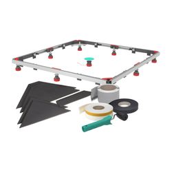 Mepa Duschwannen Set MR SF RE 3S+ Universal für den schalldämmenden Einbau von flachen und... MEPA-182123 4027952022481 (Abb. 1)