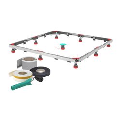 Mepa Duschwannen Set MR SF RE 2S+ Universal für den schalldämmenden Einbau von flachen und... MEPA-182125 4027952022528 (Abb. 1)