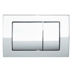 Mepa Cube WC-Betätigungsplatte 2-Mengen-Technik, Zinkdruckguss, Glanzchrom, 420798... MEPA-420798 4027952009635 (Abb. 1)