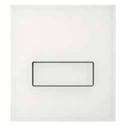 Mepa Orbit Urinal-Betätigungsplatte, Glaslaminat, Bianco matt... MEPA-421140 4027952031735 (Abb. 1)