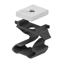 Mepa nextVIT Gewindeplatte M8 C-Schiene, 25 Stück... MEPA-542027 4027952028247 (Abb. 1)