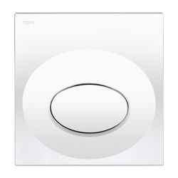 Mepa Drop Urinal-Betätigungsplatte Front, Kunststoff, Weiß, 590001... MEPA-590001 4027952028049 (Abb. 1)