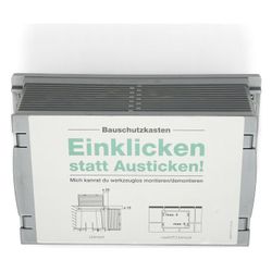 Mepa Bauschutzkasten werkzeuglos für Unterputz-Spülkasten A31 und B31, 590290... MEPA-590290 4027952028568 (Abb. 1)