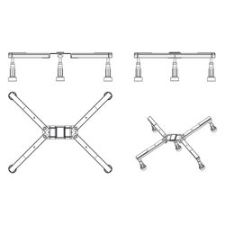 Mepa Duschwannenfuß BW ECO für Stahl- und Acrylduschwannen... MEPA-150152 4027952021569 (Abb. 1)