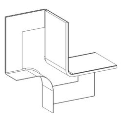 Mepa Aquaproof T-Ecke zur Ergänzung eines Wannenabdichtbandes Aquaproof... MEPA-180049 4027952026106 (Abb. 1)