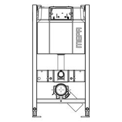 Mepa nextVIT WC-Element UP-Spülkasten Sanicontrol B31, Systembauhöhe 100mm... MEPA-511106 4027952027189 (Abb. 1)