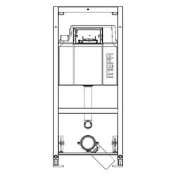 Mepa nextVIT Stand-WC-Element mit Sanicontrol Unterputz-Spülkasten A31 Baby/Kinder, System... MEPA-514812 4027952027448 (Abb. 1)