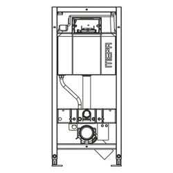 Mepa nextVIT WC-Element UP-Spülkasten Sanicontrol A31, Anschluss Dusche oder WC, Systembau... MEPA-514814 4027952028414 (Abb. 1)