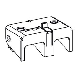 Mepa Hebelmechanik Lagerbock Unterputz-Spülkasten Typ A31, B31... MEPA-590232 4027952021835 (Abb. 1)