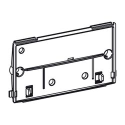 Mepa Montageplatte mit Schieber für Unterputz-Spülkasten A31 und B31, transparent, 590233... MEPA-590233 4027952024669 (Abb. 1)