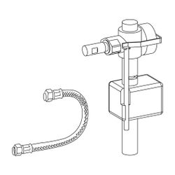 Mepa Ersatzset Unterputz-Spülkasten Sanicontrol R11 Füllventil mit Panzerschlauch... MEPA-590267 4027952023211 (Abb. 1)