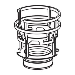 Mepa Ablaufkorb mit Dichtung für Unterputz-Spülkasten Sanicontrol A31 und B31, 2. Generati... MEPA-590281 4027952026298 (Abb. 1)