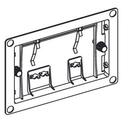Mepa Befestigungsrahmen für Betätigungsplatte Frame EasyConnect, 590297... MEPA-590297 4027952032114 (Abb. 1)