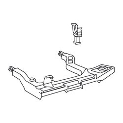 Mepa Lagerbock für Spülkasten Sanicontrol A21, 590728... MEPA-590728 4027952017807 (Abb. 1)