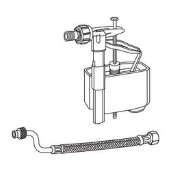 Mepa Füllventil-Set Unterputz-Spülkasten Sanicontrol  für A11, A12, E11, E21 ... MEPA-590734 4027952023396 (Abb. 1)