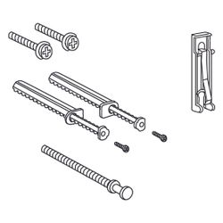 Mepa Reparaturset für WC-Betätigungsplatte Cube, A21 und E21, Start/Stopp, 590779... MEPA-590779 4027952028858 (Abb. 1)