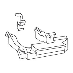Mepa Lagerbock für 6-9l Spülkasten Sanicontrol A11, A12... MEPA-590804 4027952024775 (Abb. 1)