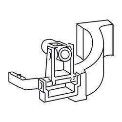 Mepa Drückerstange für Unterputz-Spülkasten Sanicontrol B11, B12, B13 und B14... MEPA-590857 4027952024836 (Abb. 1)