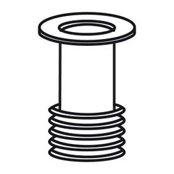 Mepa Sanicontrol Übergangsstück Urinalspülrohr T467, Länge 48mm, 716935... MEPA-716935 4027952030066 (Abb. 1)