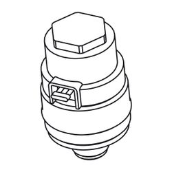 Mepa Saniline Magnetventil MV 660, 661... MEPA-716963 4027952030103 (Abb. 1)