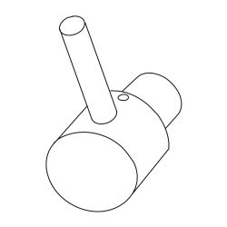 Mepa Sanicontrol Mischerhebel Saniline Classic warm/kalt... MEPA-716971 4027952030141 (Abb. 1)