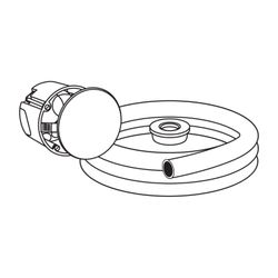 Mepa Sanicontrol Rohbauset für Unterputz-Netzbetriebgerät WC Sanicontrol 9xx und 10xx... MEPA-718521 4027952030431 (Abb. 1)