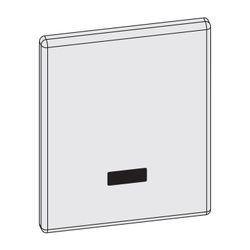 Mepa Ersatz-Frontplatte SC 825 mit Sensorik, Batteriebetrieb, Edelstahl, 718923... MEPA-718923 4027952023273 (Abb. 1)