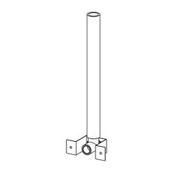 Mepa Urinal-Unterputz-Anschlussrohr DN 32, Länge 340mm, mit Wandscheibe G 1/2" A, ablängba... MEPA-718942 4027952028650 (Abb. 1)