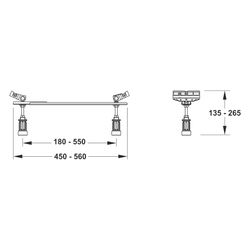 Mepa WSgrip Badewannenset für den schalldämmenden Einbau von Kaldewei Badewannen 3Splus... MEPA-182111 4027952022368 (Abb. 1)