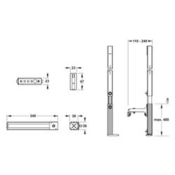 Mepa nextVIT Stützenverlängerung 480mm, EasyConnect... MEPA-546019 4027952030813 (Abb. 1)