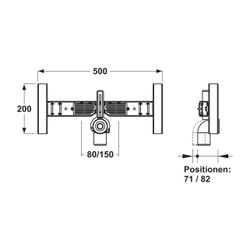 Mepa nextVIT Montagemodul STLBW Waschtisch Einlochbatterie... MEPA-547009 4027952025758 (Abb. 1)