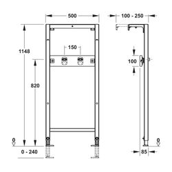 Mepa nextVIT Element Dusch-/Badewannenarmatur Aufputz... MEPA-549014 4027952027967 (Abb. 1)