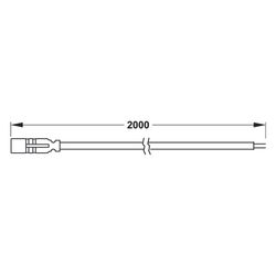 Mepa Anschlusskabel für E-Taster an Zero Lumo, Kabellänge 2m, 718656... MEPA-718656 4027952031315 (Abb. 1)